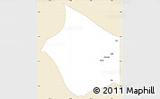 Classic Style Simple Map of JARAJILA, single color outside