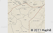 Shaded Relief 3D Map of MANDERA