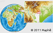 Physical Location Map of BANISSA, highlighted grandparent region