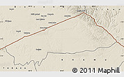 Shaded Relief Map of BANISSA