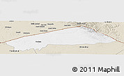 Classic Style Panoramic Map of BANISSA