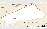 Classic Style Simple Map of BANISSA
