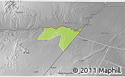 Physical 3D Map of CENTRAL, desaturated