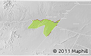 Physical 3D Map of CENTRAL, lighten, desaturated