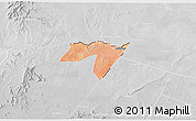 Satellite 3D Map of CENTRAL, lighten, desaturated