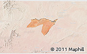 Satellite 3D Map of CENTRAL, lighten