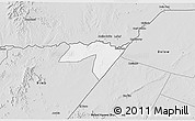 Silver Style 3D Map of CENTRAL