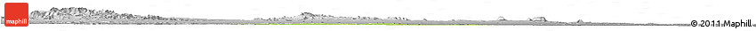 Physical Horizon Map of CENTRAL, desaturated