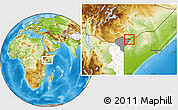 Physical Location Map of CENTRAL, highlighted parent region, highlighted grandparent region