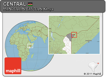 Savanna Style Location Map of CENTRAL, highlighted parent region, highlighted grandparent region
