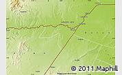 Physical Map of CENTRAL