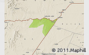 Physical Map of CENTRAL, shaded relief outside