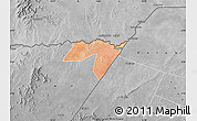 Satellite Map of CENTRAL, desaturated