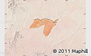 Satellite Map of CENTRAL, lighten