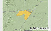 Savanna Style Map of CENTRAL