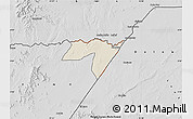 Shaded Relief Map of CENTRAL, desaturated
