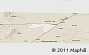 Classic Style Panoramic Map of CENTRAL