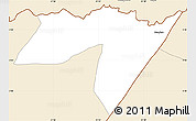Classic Style Simple Map of CENTRAL