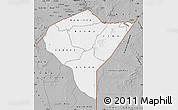 Gray Map of MANDERA