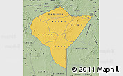 Savanna Style Map of MANDERA