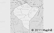 Silver Style Map of MANDERA