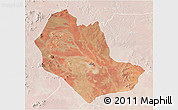 Satellite 3D Map of TABAKA, lighten