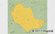 Savanna Style 3D Map of TABAKA