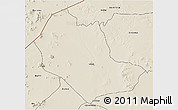 Shaded Relief 3D Map of TABAKA
