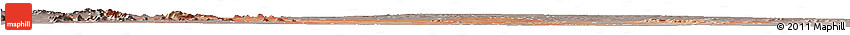 Satellite Horizon Map of TABAKA, semi-desaturated