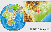 Physical Location Map of TABAKA
