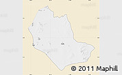 Classic Style Map of TABAKA, single color outside
