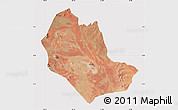 Satellite Map of TABAKA, cropped outside