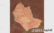 Satellite Map of TABAKA, darken