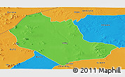 Political Panoramic Map of TABAKA