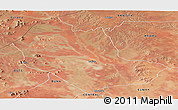 Satellite Panoramic Map of TABAKA