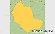 Savanna Style Simple Map of TABAKA