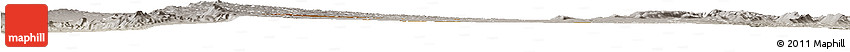 Physical Horizon Map of NAIROBI, lighten, semi-desaturated