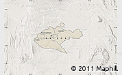 Shaded Relief Map of NAIROBI, lighten