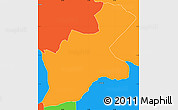 Political Simple Map of KASARANI