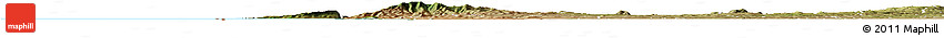 Satellite Horizon Map of MBITA