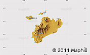 Physical Map of MBITA, cropped outside