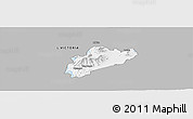 Gray Panoramic Map of MBITA, single color outside