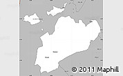 Gray Simple Map of MBITA