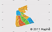 Political Map of KISII, cropped outside