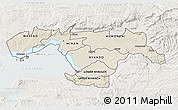 Shaded Relief 3D Map of KISUMU, lighten