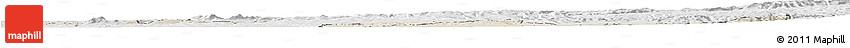 Shaded Relief Horizon Map of KISUMU, lighten, desaturated Shaded Relief Horizon Map of KISUMU, lighten, desaturated