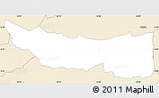 Classic Style Simple Map of UPPER NYAKACH