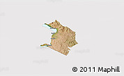 Satellite 3D Map of NYATIKE, cropped outside