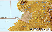 Satellite 3D Map of NYATIKE, physical outside