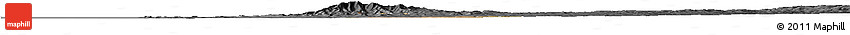 Satellite Horizon Map of NYATIKE, darken, desaturated